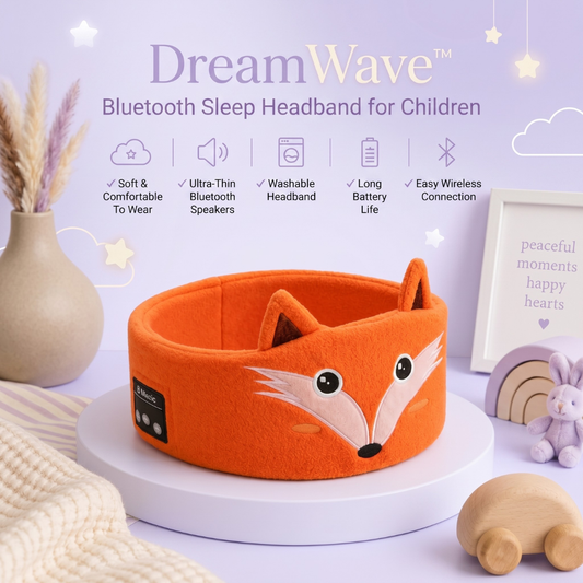 DreamWave™ - Bluetooth Sleep Headband