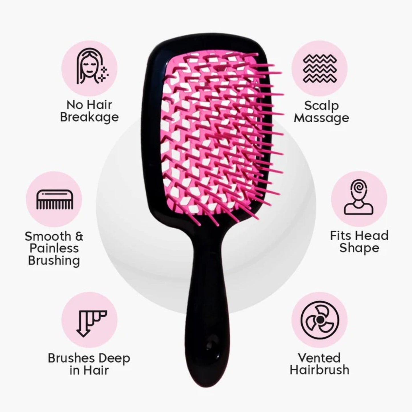 TangleEase™ Pain-Free Detangling Hair Brush