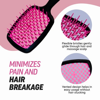 TangleEase™ Pain-Free Detangling Hair Brush