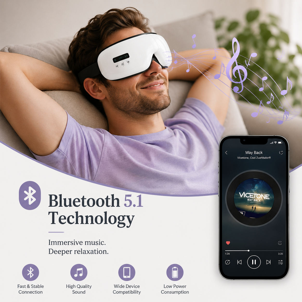 EyeEase™ – Heated Eye Massager